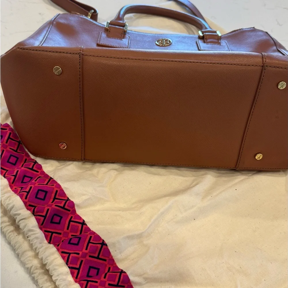 Tory Burch Robinson Double Zip tote